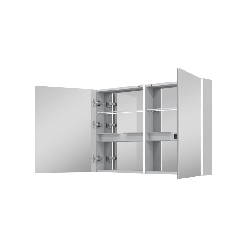 Armoire de toilette à miroir 48 po x l 30 po