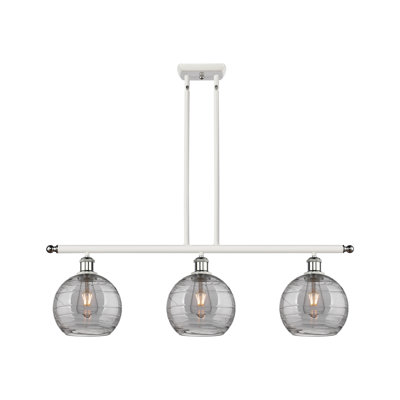 Luminaire suspendu pour îlot de cuisine 3 lumières Ellington