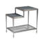 Signature Designs Sashay Silver Rectangular End Table