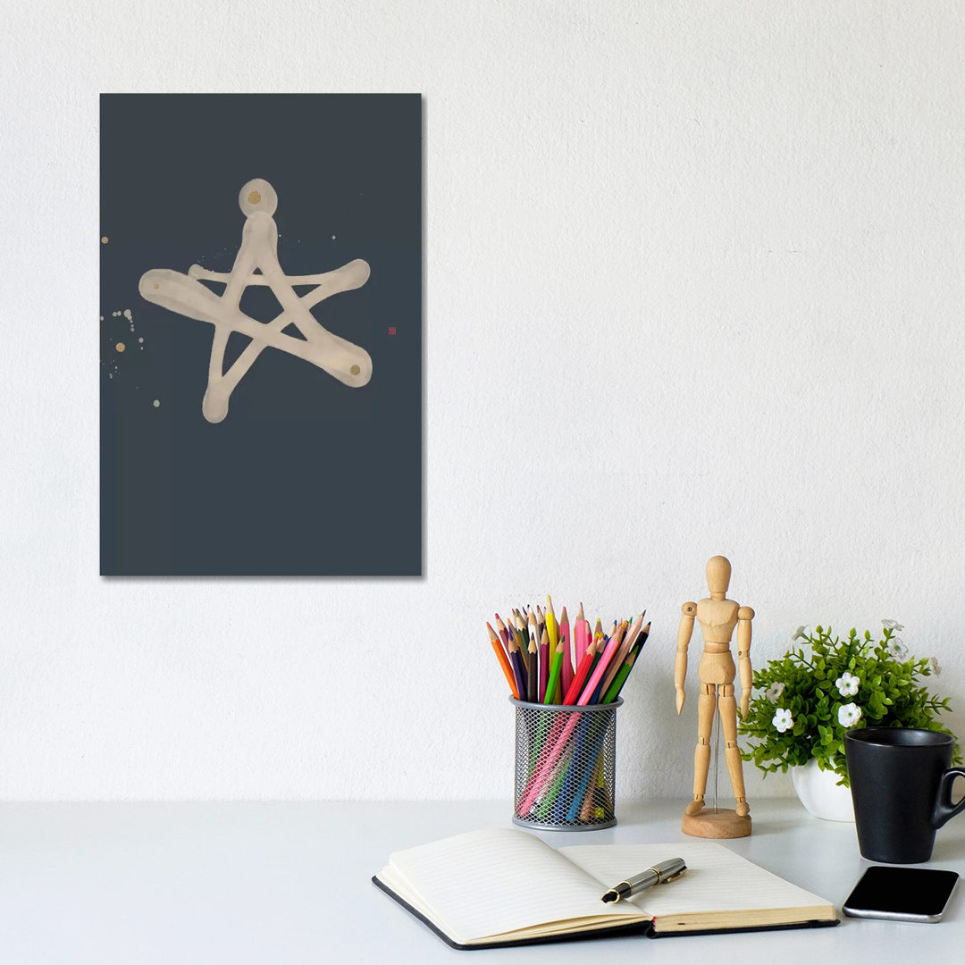 A New Star Is Born (Dark Blue Version) von Thoth Adan - Giclée auf Leinwand ohne Rahmen