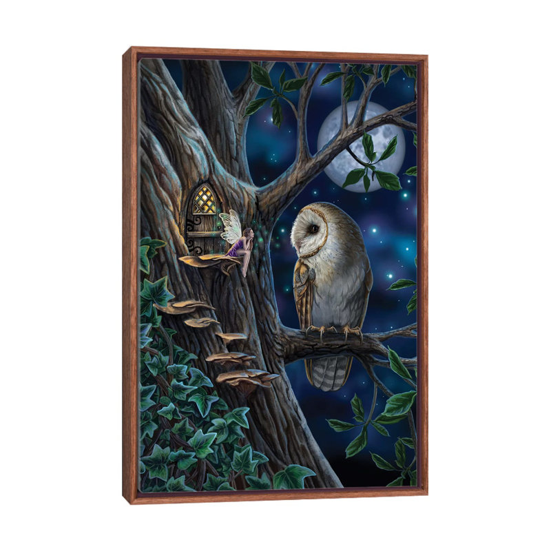 « Fairy tales » par Lisa Parker-impression d’art graphique, H 48 po x l 32 po x P 1,5 po, Toile avec cadre en bois classique