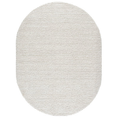 Elle Handmade Wool Ivory Rug