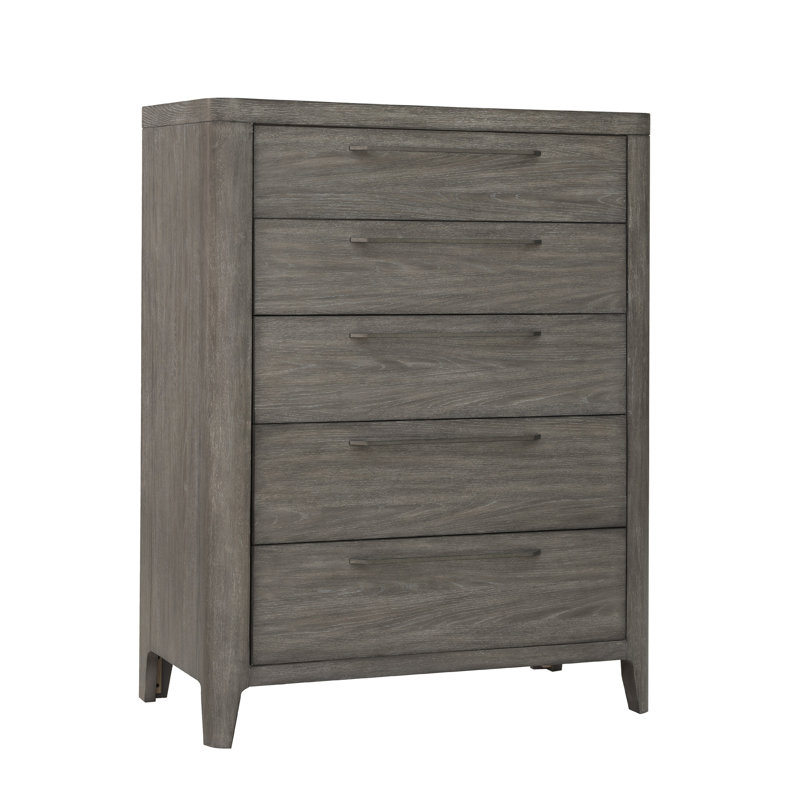 Griffith Brown 5-Drawer Mid-Century Modern Dresser