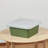ECR4Kids Stackable Square Bins with Non-Snap Lids, Multipurpose Organization, 2-Pack-100032959