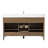 Laval 60" Single Sink Freestanding Bathroom Vanity with Engineered Marble Top-105275185-105275183