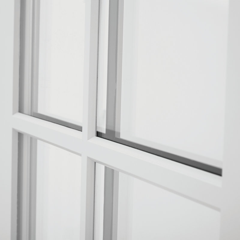 Porte pré-suspendue en fibre de verre apprêtée à la main 3/4 Lite Direct Glaze, L 37,5 po x H 81,75 po x P 4,56 po, 4.56