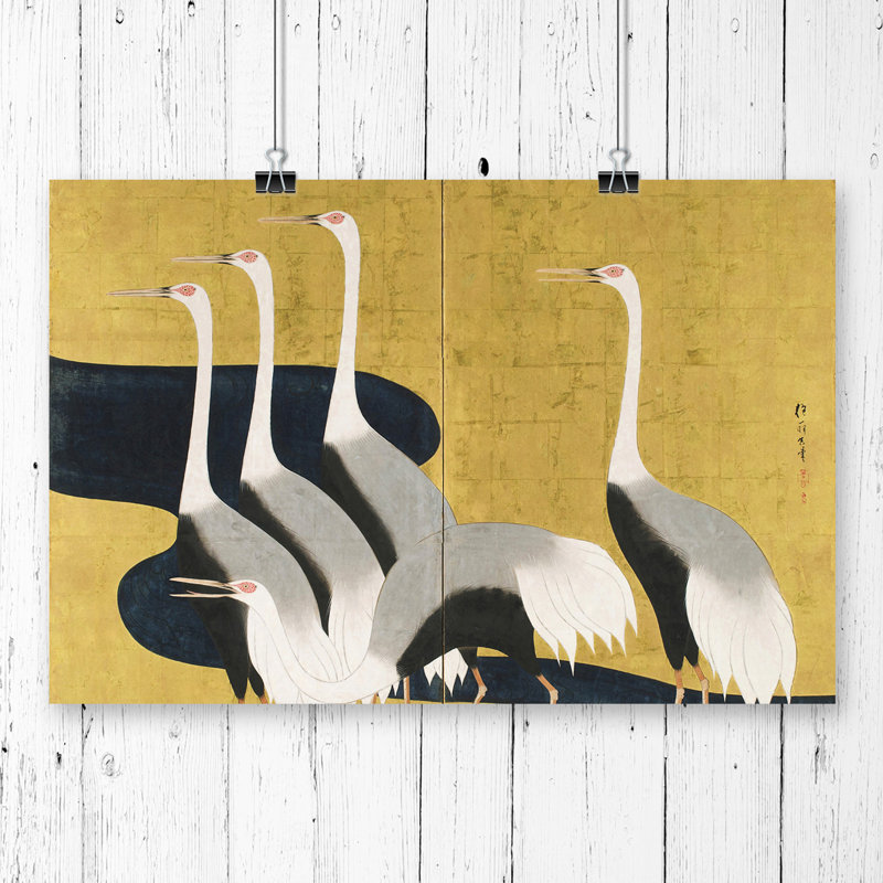 Crane No Frame Print, 59.4cm H x 84.1cm W