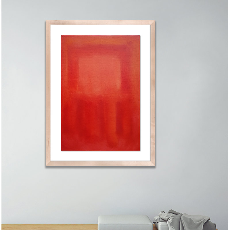 « red souk 4 » par charles stuart-cadre photo, impression sur papier, Naturel, H 48 po x l 34 po x P 2,5 po