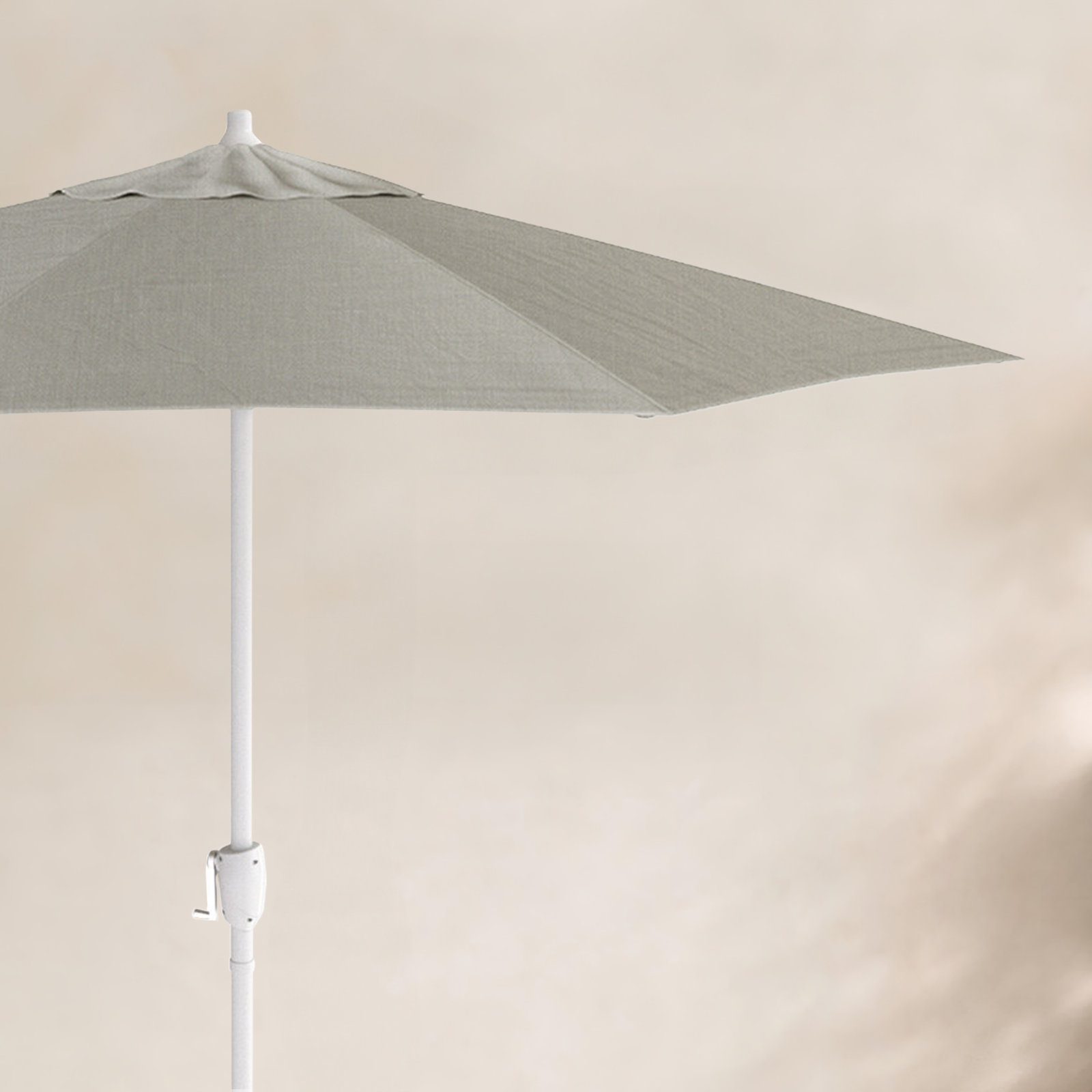 Kenne Sunbrella® Umbrella, Canvas Granite Sunbrella® Canvas, 90" W x 90" D