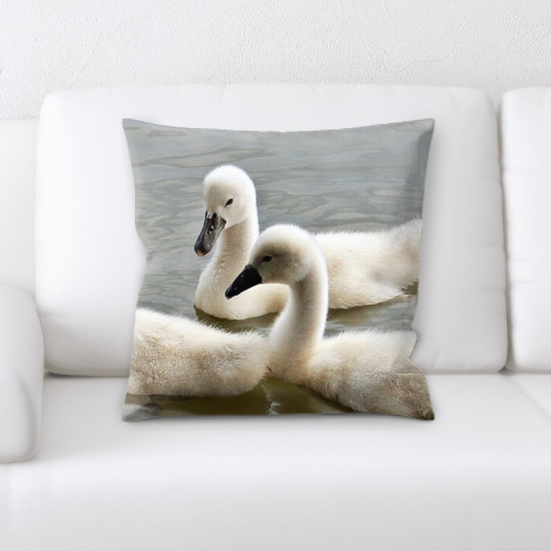 Coussin swans