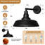 Lampe col de cygne extérieure-448357183