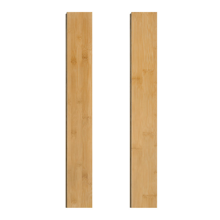 40.15 In. L X 5.11 In. W X 0.6 In. T Prefinished Tongue And Groove Solid Bamboo Flooring, Light Honey (2.86 Sq.ft./Case)