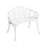 Mobilier d'extérieur en aluminium coulé avec banc floral-796510881
