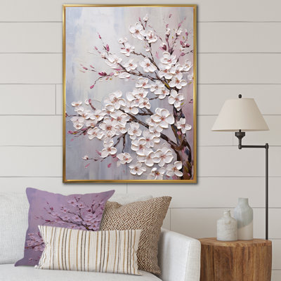 Arbre magique sur toile Dogwood Serenity