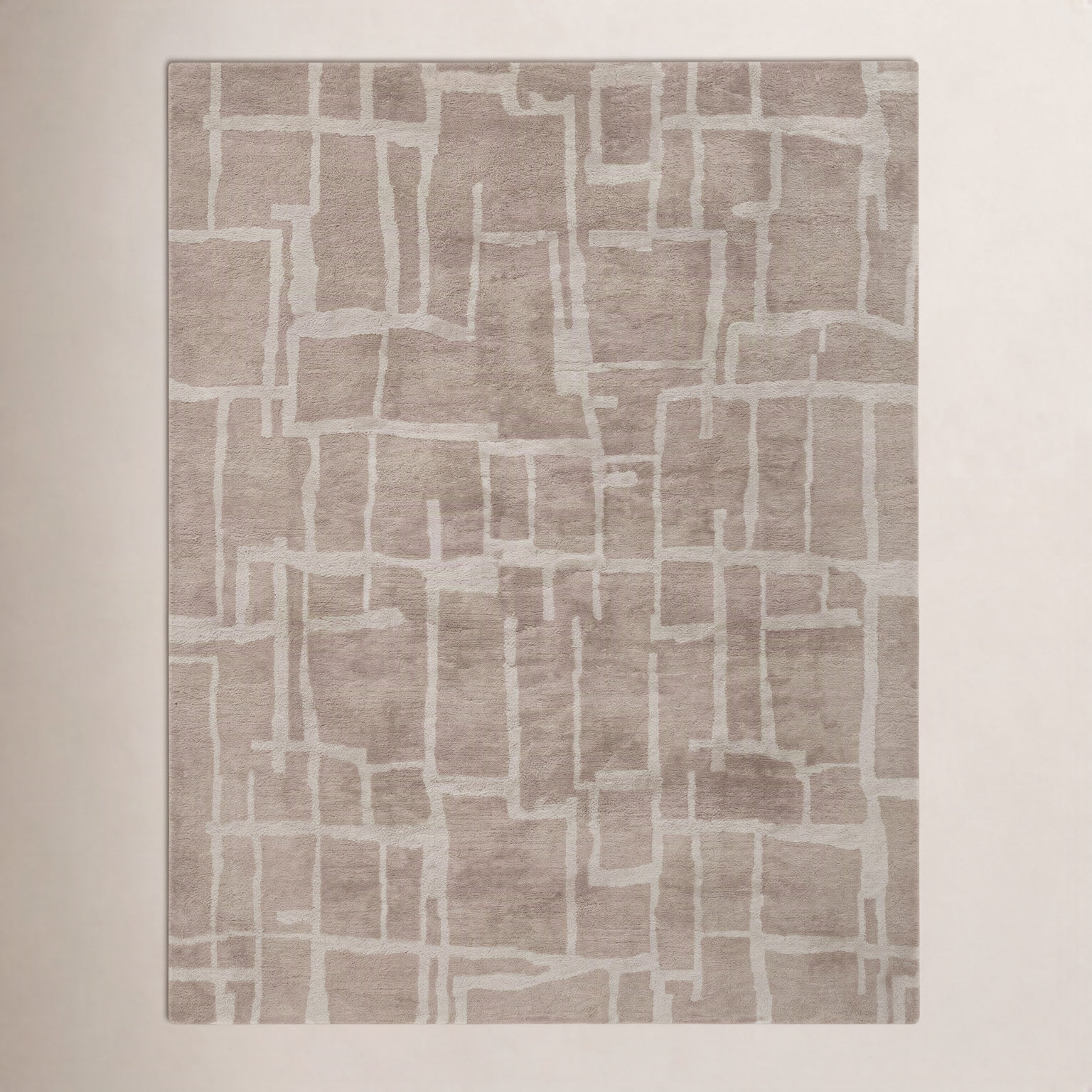 Merritt Hand-Tufted Geometric Wool Rug, Rectangle 2' x 3'