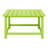 Outdoor 5-Piece Adirondack Chair With Square Coffee Table Conversation Set-134329655