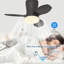 65cm Ceiling Fan with LED Lights-1110094073-1110093958