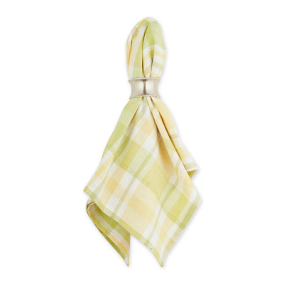 Injum 100% Cotton Checkered Square Napkin