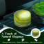 Lampe de table en marbre naturel jade-green, veilleuse à DEL sans fil rechargeable avec luminosité à intensité variable à 3 niveaux, lampe d'ambiance décorative portative pour salon de chambre à coucher, bureau, fêtes extérieures