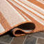 Tapis orange / crème Clarisa-69807539