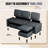 Suellen 73.6" Upholstered Sofa Couch-1998724735