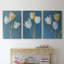 Floral Study Series XLIX - ensemble de toiles tendues avec châssis Premium - prêt à être accroché-974987247
