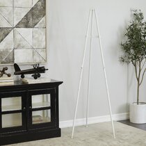 Gray Portable Easel 59 inch with 5 Different Height Adjustments Foldable  and Practical Solution for Painting