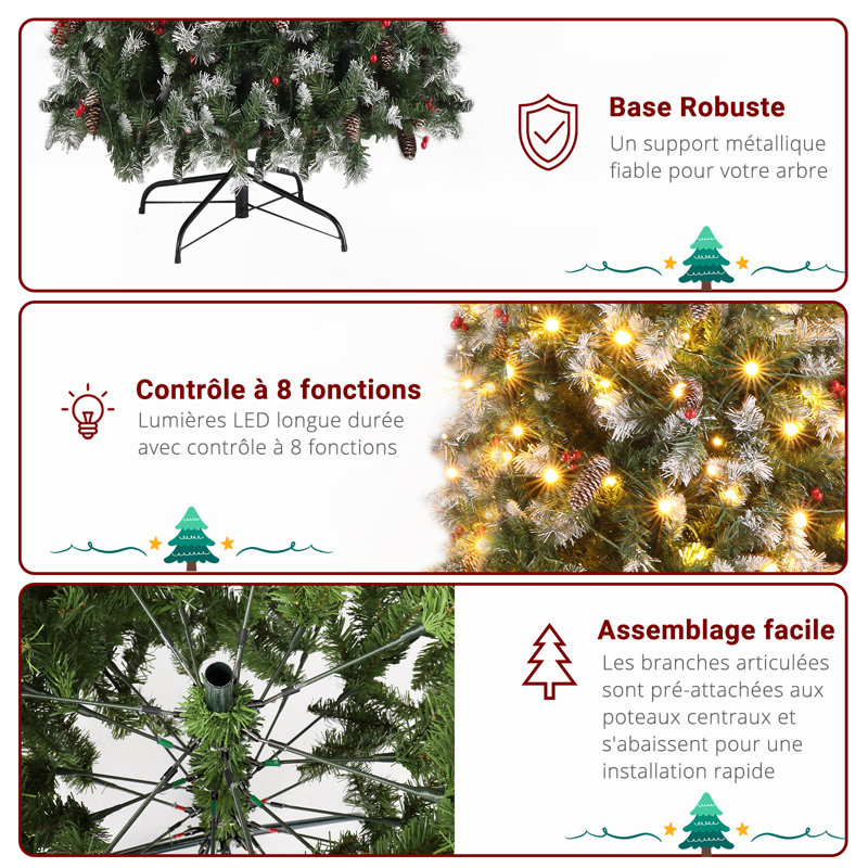 Lighted Artificial Christmas Tree