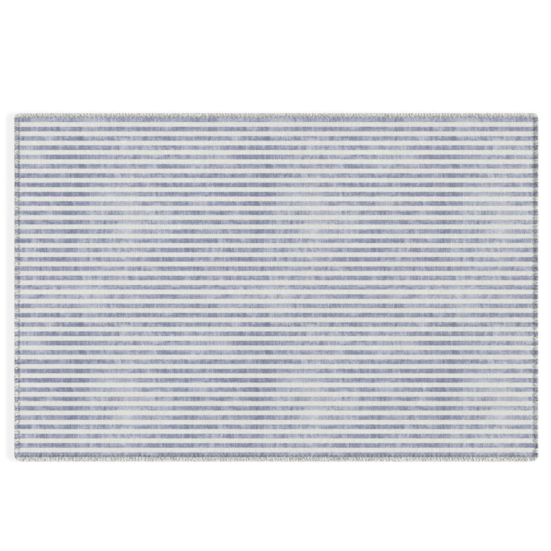 Striped Indoor Rug, Rectangle 5' x 7'