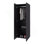 Armoire H 66,9 po, 2 portes, 2 tablettes, wengé noir - Chambre