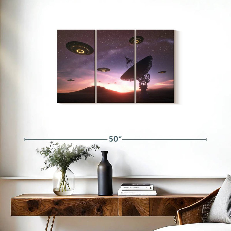Vaisseaux spatiaux Kelan Alien, H 20 po x l 33 po