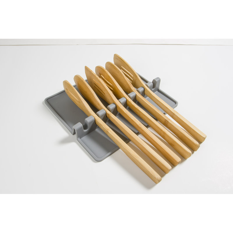 Silicone Square Spoon Rest