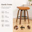 Tabourets de bar pivotants en similicuir Gerald-671903173-671903172