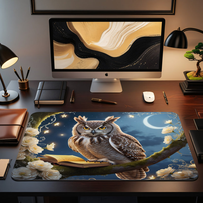 Polyester Desk Pad, 23.6x13.8