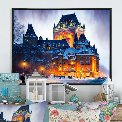 " Chateau Frontenac In Winter I "