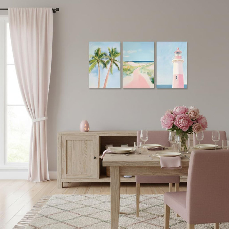 3 Piece Wrapped Canvas Print