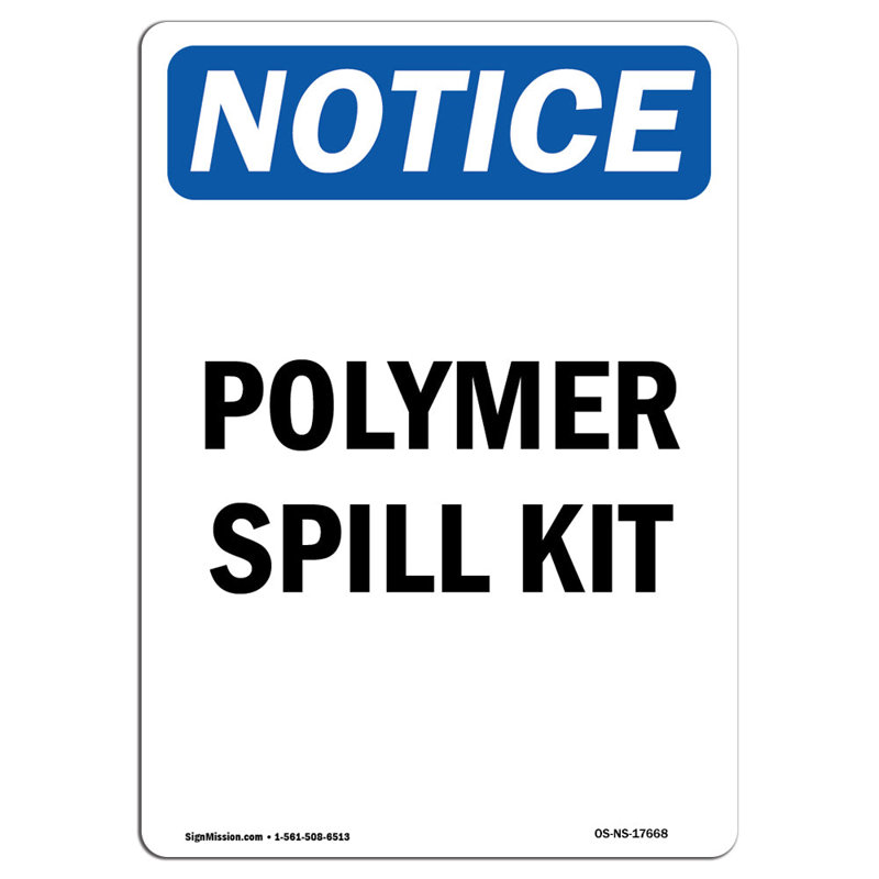 Enseigne en polymère