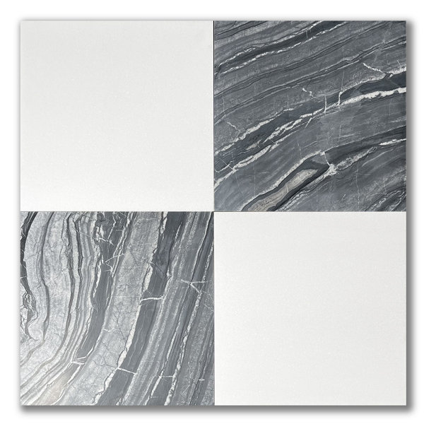 12" x 12" Marble Mosaic Wall & Floor Tile