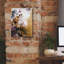  «Gold On Purple Couture» par Design Fabrikken, art mural sur toile-291697100