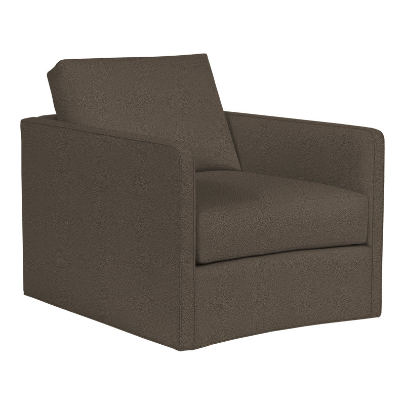 Wynne Swivel Chair, Perigold Pierson Mink