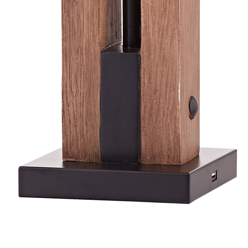 Ensemble de lampes de table 28 po avec USB Carlisha