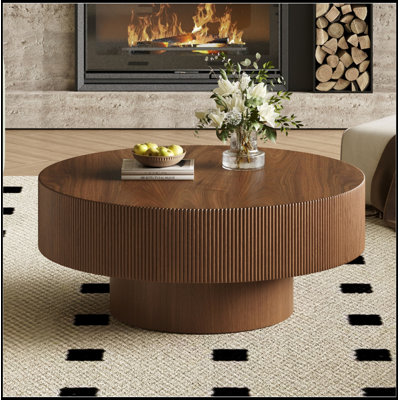 Round Coffee Table with sturdy base