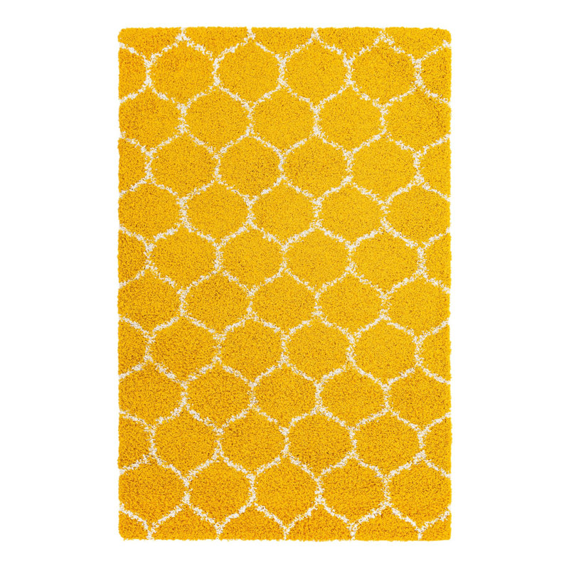 Geometric Indoor Rug, Rectangle 5'3" x 8'