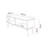 OXFORD III TV Stand with Golden Legs-1931440236-1931440238