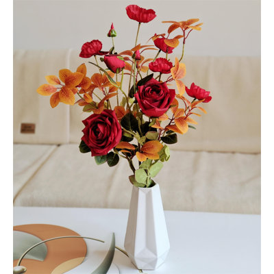 Centre de table Roses en pot