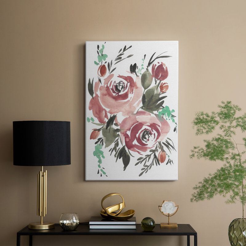Jolies roses II - galerie Cavas sur mesure