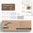 Solid Acacia Wood Floating Shelves - Rustic Wall Storage with Mounting Brackets (Set of 2)-1838313562-1838313542
