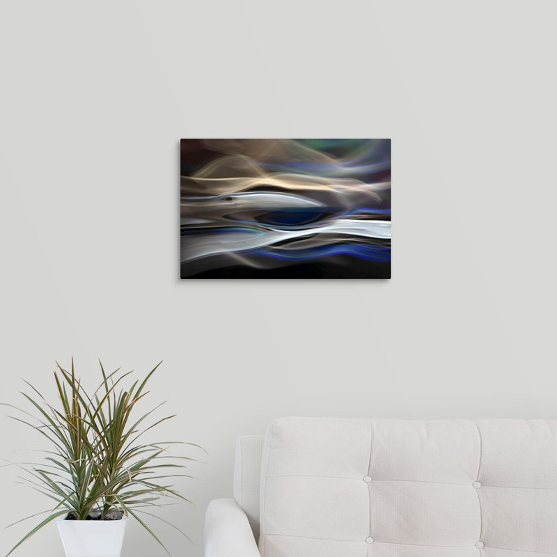«The Whale» par Ursula Abresch, reproduction d'art graphique sur toile, H 12 po x l 18 po x P 1,5 po