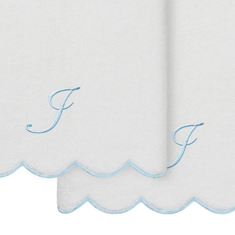  Ensemble de serviettes de bain personnalisables 100% coton turque ADORNIA 2PC, I, Serviette de bain - paquet de 2