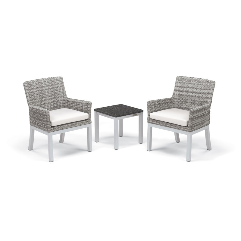 Argento Outdoor Dining Chair, Eggshell White